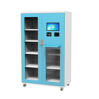 Carte d'empreintes digitales visage inventaire en temps réel pompier équipement stockage UHF RFID armoire de casier intelligente