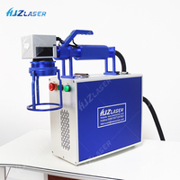 Fabricante de China BLS EZCAD Software Control portátil de acero inoxidable máquina de marcado láser de goma para equipos de Fitness