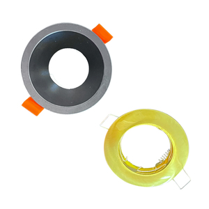 Moderner Lampen schirm aus rustikaler Aluminium legierung mit eingebetteter Beleuchtung Langlebig und rostfrei für Licht abdeckungen Verschiedene Szenarien - Product Image 2