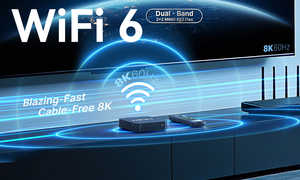 MINIX U8K-ULTRA 8K UHD Android 11 <span class=keywords><strong>Media</strong></span> Hub avec clavier Wifi-6 8 Go AI-PQ & AI-SR Upscaling pour l'amélioration de l'image en temps réel - Product Image 2