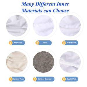 EASYMOM-Couche <span class=keywords><strong>écologique</strong></span> à poche en tissu de daim lavable et <span class=keywords><strong>réutilisable</strong></span> pour bébé-Couches-culottes personnalisées en usine-vente en gros - Product Image 5