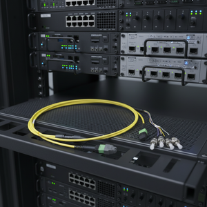 Cable de Fibra Óptica Personalizado de 12/24 Núcleos, Divisor Monomodo MPO/MTP, Conector LC/SC/ST/FC, Revestimiento de PVC/LSZH, 1M/2M/3M - Product Image 6