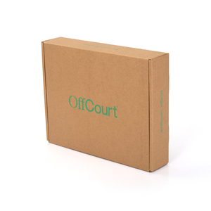 Diseño libre de cartón kraft franqueo <span class=keywords><strong>postal</strong></span> cajas de zapatos de embalaje de regalo de buzón de correo - Product Image 4
