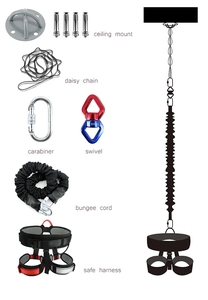 <span class=keywords><strong>Bungee</strong></span> Workout Jumping Cord Cuerda Correa Bandas de resistencia Set para la venta <span class=keywords><strong>Bungee</strong></span> Resistance <span class=keywords><strong>Fitness</strong></span> - Product Image 3