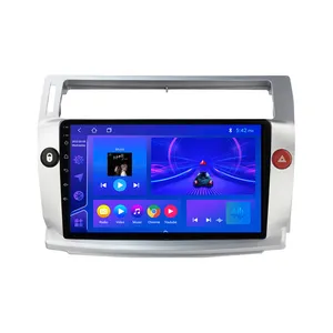 Автомагнитола IDE на Android 10, мультимедийный видеоплеер для CITROEN C4/C-Triumph/C-четыре 2004-2009 CARPLAY, Bluetooth, стерео