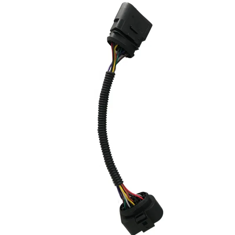 Automotive Seat Xenon Headlight 14Pin Plug Connector Automotive Electrical Connector pbt-gf20