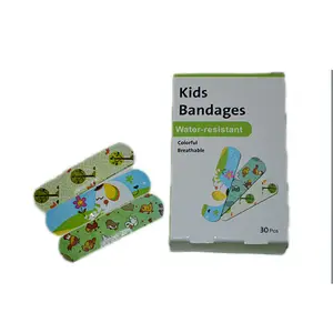 OEM Non Latex Waterproof Breathable Custom Printed Band Aids For Kids