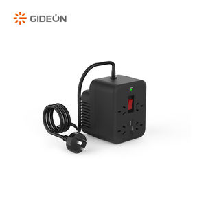 Precio <span class=keywords><strong>de</strong></span> fábrica 220V Estabilizador <span class=keywords><strong>de</strong></span> voltaje <span class=keywords><strong>Regleta</strong></span> <span class=keywords><strong>de</strong></span> alimentación 4 salidas Enchufe regulador <span class=keywords><strong>de</strong></span> voltaje automático con indicador LED - Product Image 3