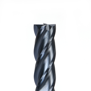 <span class=keywords><strong>Fresa</strong></span> <span class=keywords><strong>professionale</strong></span> in carburo AlTiN per lavorazione stampi, 45HRC - Product Image 4