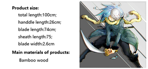 <span class=keywords><strong>Rimuru</strong></span> tempestad anime cosplay de espadas - Product Image 5