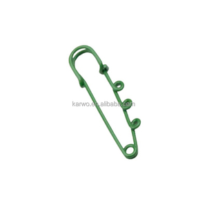 Broche de alfileres de seguridad para ropa Simple de 65mm con 3 bucles - Product Image 5