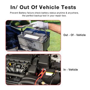 Phổ pin hệ thống phân tích 24V/12V/6V/2V Tương thích với chì-axit, Li-ion, LiFePO4 pin với màn hình LCD hiển thị - Product Image 2