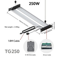 Livraison gratuite, lampe de culture LED professionnelle, détachable, commutable, 250w 500w, spectre complet, lampe de culture LED pour plantes hydroponiques