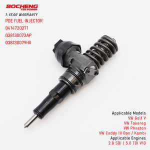 Injecteur de carburant diesel 0414720271, buse de pompe 038130073AP, injecteur unitaire 038130079HX pour VW Caddy III Touareg 2.0 SDI - Product Image 1