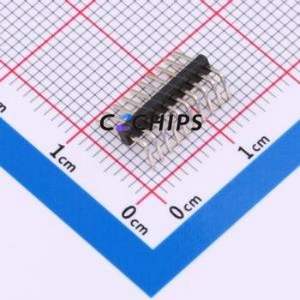 HX PZ1.27-1x10P WZ Pin Header Bent Lead Through Hole,P=1.27mm Connector 1x10P 1.27mm Pin Header Right Angle Insert - Product Image 2