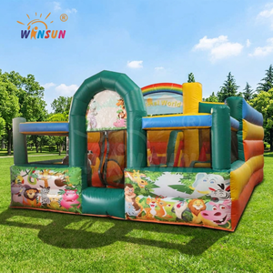 Château gonflable WINSUN pour enfants, parc d'attractions gonflable, trampoline - Product Image 1