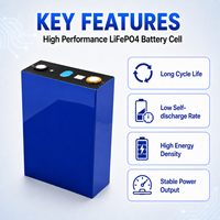 Paket Baterai LiFePO4 Prismatik 3.2V 314Ah Grade A untuk Penyimpanan Kontainer ESS Komersial, 6000 Siklus Dalam