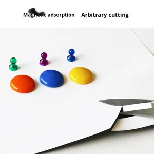 चुंबकीय घरेलू दीवार स्टिकर पूरे रोल ब्लैकबोर्ड व्हाइटबोर्ड थोक मोटी कागज स्टिकर सजावट सामग्री कागज - Product Image 5