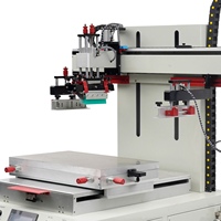 Nueva Máquina de Impresión de Serigrafía Semiautomática de Alta Velocidad Howell HP-5070V Controlada por PLC para Vidrio, Telas y Superficies Planas