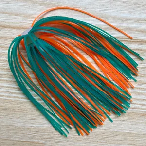 Jupe en Silicone de pêche, 6 pièces, bricolage, jupe gabarit de leurres de bar, Spinnerbait, appât de pêche, Buzzbaits, lame de cuillère - Product Image 3