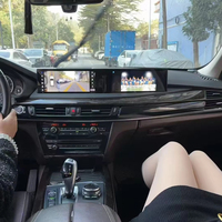 Radio con Navegación GPS para BMW X5 F15 X6 F16 2014-2017, Pantalla Táctil Dual Interactiva Android con Carplay, DSP para Tablero, TV, MP3
