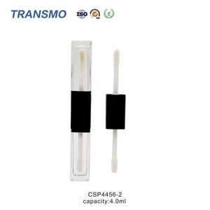 Tube de brillant à lèvres vide unique de 5 ml à double embout avec bouchon à vis en plastique, pour OEM - Product Image 3