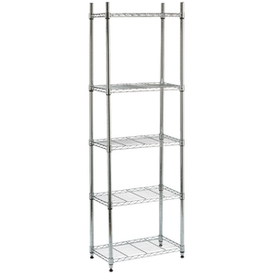 Gabinete de herramientas de 3 estantes de metal cromado 60x35x90h Dimensiones 60x35x90h - Product Image 1