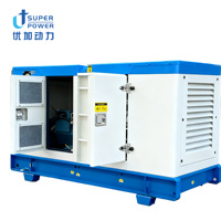 Groupe électrogène diesel silencieux triphasé refroidi par eau <75dB 625kVA avec ATS, démarrage à distance, CC 1500 tr/min, sur remorque, compatible OEM