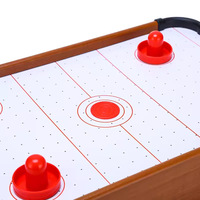 Mesa de Hockey de Aire para Niños, Juguete Eléctrico de Suspensión de Escritorio, Regalo de Cumpleaños, Interactivo para Padres e Hijos, MDF, Tamaño Pequeño