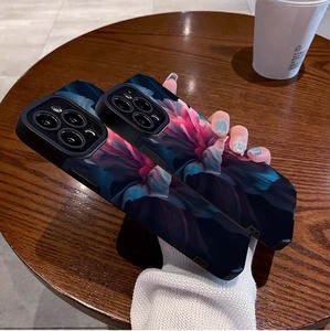 Tuyệt đẹp hoa lớn in ấn mềm TPU da nhân tạo điện thoại di động Bìa trường hợp đối với iPhone 6 7 8 x XR XS 11 12 13 14 15 16 17 - Product Image 6