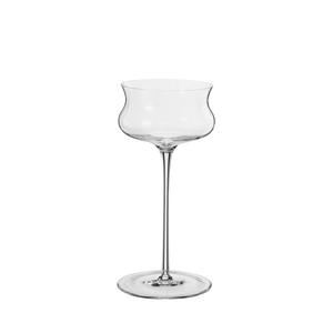 Venta al por mayor de fábrica de lujo cristal soplado a mano tallo largo cóctel helado jugo leche té taza Mini <span class=keywords><strong>Martini</strong></span> vasos Copa - Product Image 2