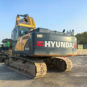 Hyundai 215VS d'occasion chinois bon marché pelle sur chenilles moyenne moteur d'origine prix bon marché de haute qualité en bon état en vente - Product Image 1