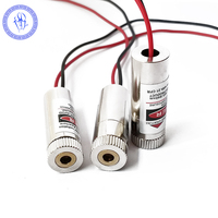 Module de Diode Laser rouge, 2 pièces, 3-5v 100mw 650nm, lumière Laser focérée pour Machine de marquage de positionnement