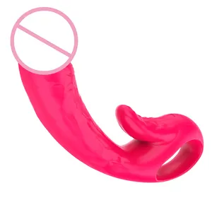 Hot Sell 7 Stimulation Vibrator Dildo Sexspielzeug G-Punkt Nachricht Produkte Vibrator Dildo Für Frauen Elektrischer Penis juguetes senxual