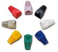 RJ45 Stecker-Abdeckungen mit Zugentlastung für Cat5e Cat6 Kupferkabel, IP67 Netzwerkkabelschutz für Ethernet, Audio und Video