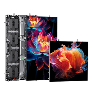 จอแสดงผล LED สำหรับเช่าใช้งานกลางแจ้ง P1.9-P4.8 ขนาด 500x500/1000 มม. ตัวโครงอะลูมิเนียมหล่อขึ้นรูป มาตรฐานกันน้ำ IP65 ความละเอียด 4K HD สำหรับฉากหลังเวที - Product Image 1