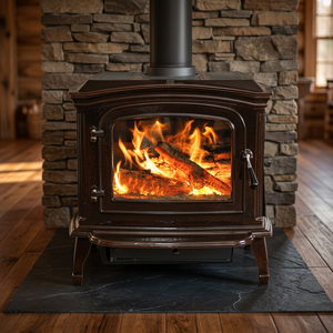 Estufa de leña independiente Buck Stove Modelo 91 con ventilador - Hasta 3200 pies cuadrados - Product Image 3