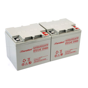 Banatton высокоточная долговечная силиконовая солнечная батарея на 15 лет 12 в 40 Ач гелевая перезаряжаемая свинцово-кислотная аккумуляторная батарея - Product Image 5