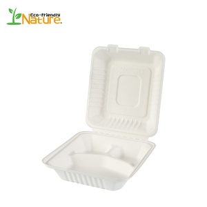 Livraison <span class=keywords><strong>De</strong></span> nourriture Bagasse Conteneur 1000ml pour Motos - Product Image 1
