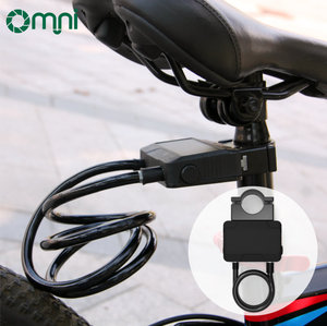 Control por aplicación Bluetooth BLE para compartir energía Solar, alarma automática, <span class=keywords><strong>Cable</strong></span> de bloqueo para asiento de bicicleta - Product Image 5