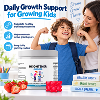 Gummies OEM ODM pour la croissance osseuse des enfants avec Calcium D3 K2 Zinc & Collagène pour les 5 ans et plus – Complément alimentaire pour un développement sain
