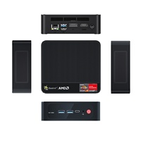 SER5 avec AMD Ryzen 5 5560U 2.3-4.0GHz 6C 16GB GDDR4 Nouvel ordinateur portable de jeu industriel état Micro HD + prises DP AU/US/EU