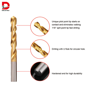 Dz 29Pcs Titan Tráng Tốc Độ Cao Thép HSS Khoan Bits <span class=keywords><strong>Set</strong></span> Carbide Khoan <span class=keywords><strong>Bit</strong></span> Cho Kim Loại Và Gỗ - Product Image 3