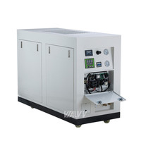 Compresseur d'air silencieux sans huile de qualité industrielle 120L, 3000W-4400W, haute puissance, 4 moteurs, faible bruit, pour impression et peinture