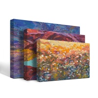 Pellicule d'aluminium, toile d'art numérique, impression sur le mur