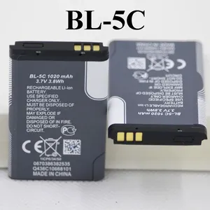 แบตเตอรี่โทรศัพท์ BL5C BL-5C สำหรับ <span class=keywords><strong>Nokia</strong></span> 1100 1110 1200 1208 1280 1600 2600 2700 3100 <span class=keywords><strong>3110</strong></span> 5130 6230 6230i N70 N72แบตเตอรี่ภายใน - Product Image 2