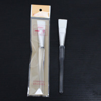 Masque Facial Brosse Pinceaux De Maquillage Outils Cosmétiques avec Poignée En Plastique Transparent Usine en gros