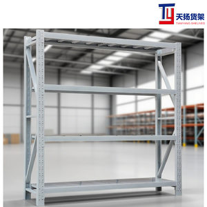 Mittlere Regale Lager regale 4-lagige Stahls tapel regale für Balken lager regale - Product Image 5