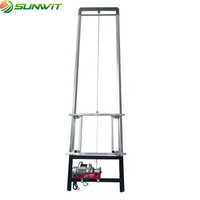 500kg levage automatique bâtiment Machine plafond toit boîte Construction 32m grue électrique élévateur ascenseur échelle ascenseur