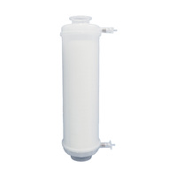 Filtre à capsule stérile 0,2 μm en PTFE, raccord de tuyau 8 mm, autoclavable pour la ventilation des cuves de fermentation